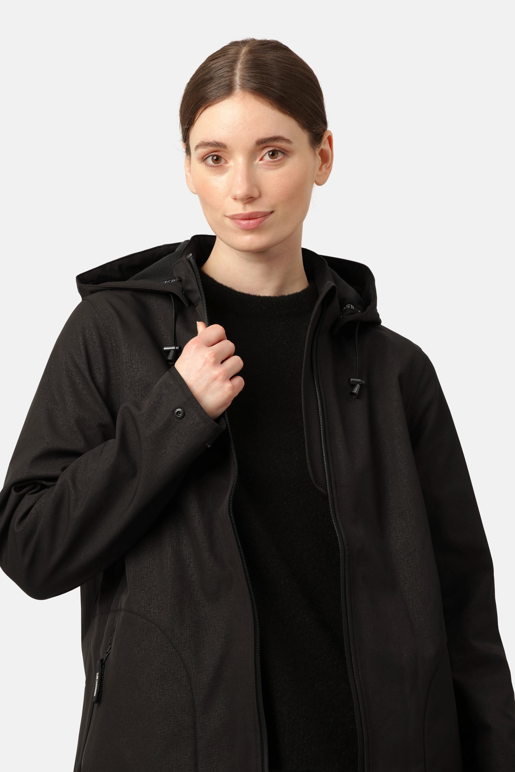 Softshell Regnjakke A-fasong - Black